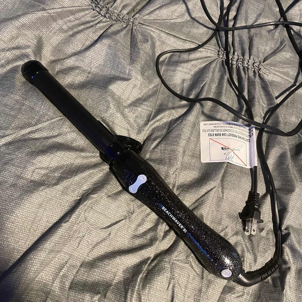 Black glitter b1 beachwaver